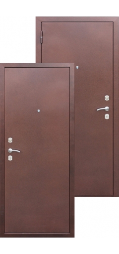 Металлическая дверь Стандарт 1/2 (металл/металл) image 1