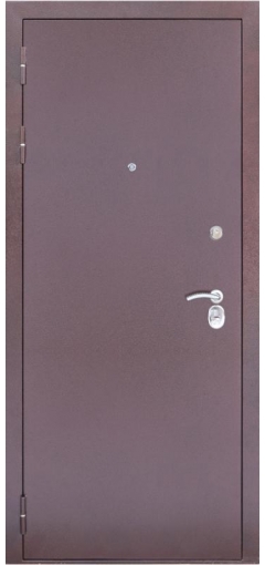 Дверь металлическая входная Трио (медь/венге) image 3