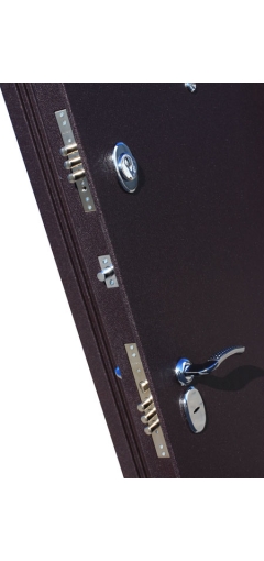 Дверь металлическая входная Троя Бордо беленый дуб image 7