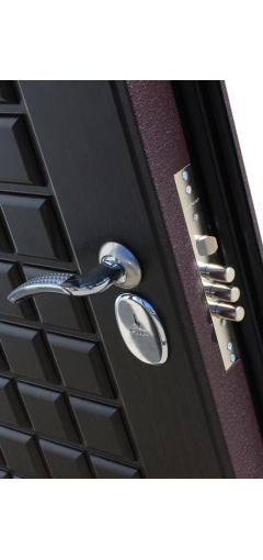 Дверь металлическая Троя Бордо Венге 3-х контурная image 6