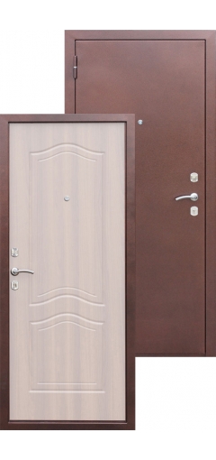 ВХОДНАЯ МЕТАЛЛИЧЕСКАЯ ДВЕРЬ ГАРДА 1512 беленый дуб image 1