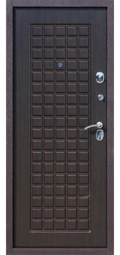 Дверь металлическая Троя Бордо Венге 3-х контурная image 2