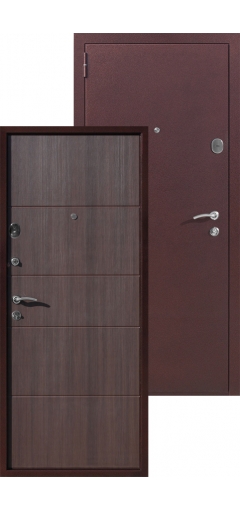 Входная металлическая дверь Гарда Эко венге image 1