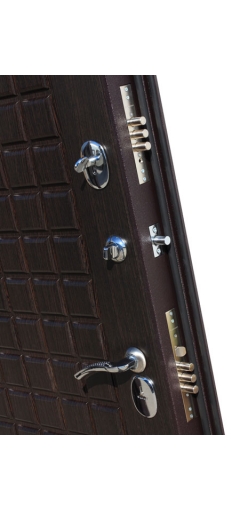 Дверь металлическая Троя Бордо Венге 3-х контурная image 4