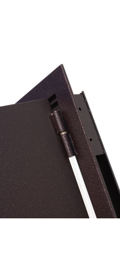 Дверь металлическая Троя Бордо Венге 3-х контурная image 8