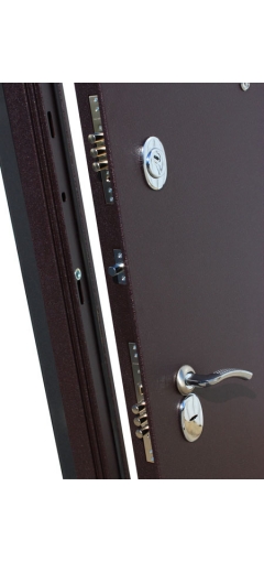 Дверь металлическая Троя Бордо Венге 3-х контурная image 5