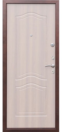 ВХОДНАЯ МЕТАЛЛИЧЕСКАЯ ДВЕРЬ ГАРДА 1512 беленый дуб image 2