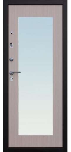 Входная металлическая дверь "Царское зеркало Maxi" бел. дуб image 2