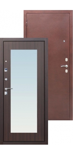 Входная металлическая дверь "Царское зеркало Maxi" венге