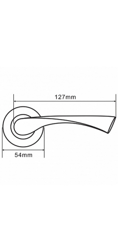 Дверная ручка Palladium A Swim image 6