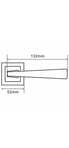Дверная ручка Palladium A Lazio image 6