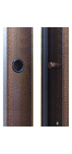 Входная металлическая дверь Кардинал "MAX" венге металл 2мм image 5