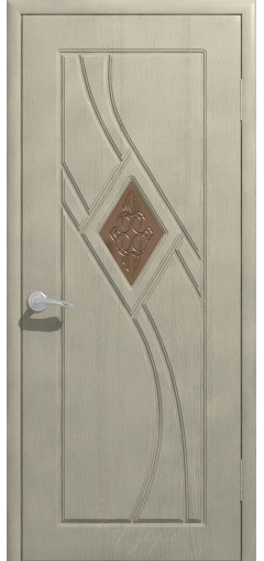Межкомнатная дверь Кристалл 2 ДО