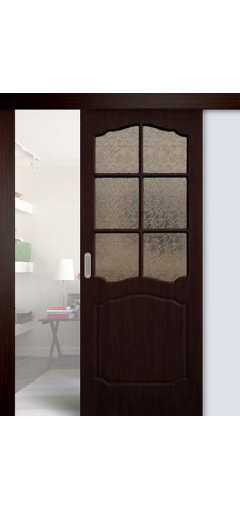 Дверь межкомнатная раздвижная Кэрол ДО