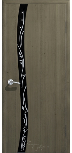 Межкомнатная дверь Сириус 1 узкое