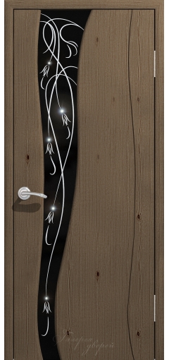Дверь межкомнатная Стиль "Цветы"